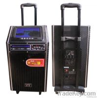 200w portable amplifier with 9 inch displayer