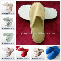 high quality hotel disposable slippers with various sorts of material in cheap price