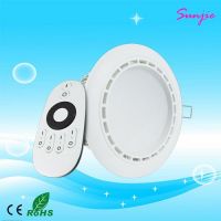 RF Touch Remote Recessed LED Downlights/Color Temperature Adjustable Wirelss Remote LED Ceiling Lights
