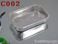 Disposable Airline Food Aluminum Foil Container