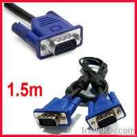 5FT 1.5M Super SVGA VGA Monitor Connection M/M Male To Male Extension