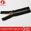 garment accessory&gold metal zipper
