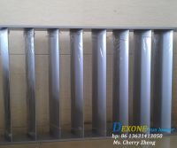 Aerofoil louvers/ sun louver/ Airfoil louver/ solar shading/ shutter louvers aluminium louvres