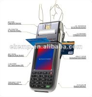 Rugged PDA Support Smart Card Reader,Barcode scanner,Thermal Printer(EM100)