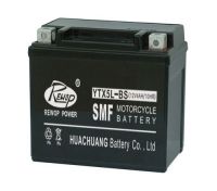 YTX5L-BS. smf motorcycle battery, storage battery, valva rechargeable lead acid battery, AGM battery