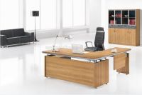 Fashion teakwood color melamine executive desk office desk