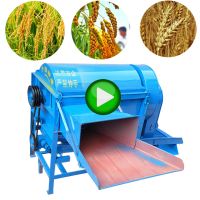 Corn Maize Wheat Soybean Paddy Peeling Pecan Milling Rice Sheller Shelling Threshing Thresher Machine For Sale Price