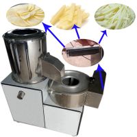Semi automatic potato chips french fries making processing line machine