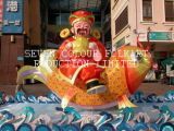 Handicraft God of Wealth Lantern for New Year (SCL009)
