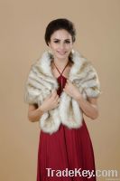 Faux Fur Stole-Fur Shawls for Wedding/ Party/ Evening and Casual.