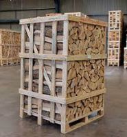 Firewood, Burning Logs & Kiln Dried Logs, Kiln Dried Firewood 1m cubed Crate, Hornbeam / Alder Kiln Dried Firewood