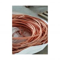 Sales of high purity amber scrap copper wire 99.99% high quality bare scrap copper wire