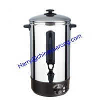 Stainless steel electric hot water boiler have single or double wall coffee/tea urns water boilers