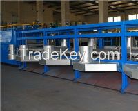 Thermal glass tempering furnace