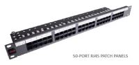 50-port RJ45 Patch Panel