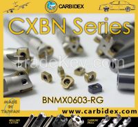 CARBIDEX Tools - CXBN Series - BNMX0603-RG CX30NS Indexable Carbide Milling Turning Inserts