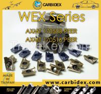 CarbideX Tools Taiwan - WEX Series - AXMT170516PEER-RG CX30NS  Indexable Carbide Milling Turning Inserts