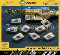 CARBIDEX Tools - APMT1035PDER-RG CX30NS Indexable Carbide Milling Turning Inserts