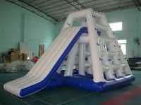 inflatable water slide toys with climbing ladder
