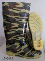 camouflage rain gum boots