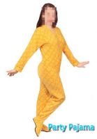 Yellow Peeps Footed Pajamas