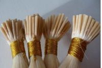 100% human hair stick/I-tip hair extensions remy hair