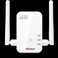 300Mbps WiFi Range Extender with External Antennas