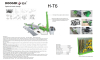 European car bench frame machine auto collision repair system -H-T2