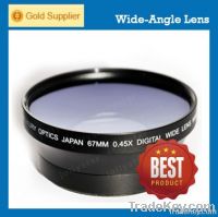 wide angle lens 67mm 0.45x wide angle lens with macro camera lens blac