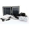Mini solar lighting system with mobile phone charger function