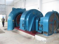 hydro turbine generator set for water power plant