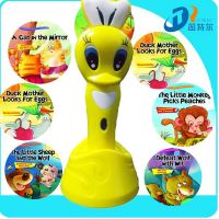 Digital talking pen for kids learning English with animal style pen and 12 books