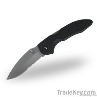 beta titanium folding blade knife