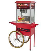 popcorn machine with cart