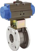 Penumatic Wafer Ball Valve 