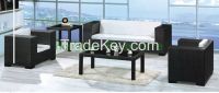 Outdoor rattan sofa set furniture designs