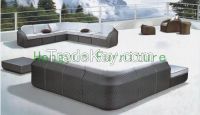 Rattan outdoor sectional sofa designs