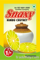 SNAXY  NIMBU CHUTNEY