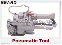 Pneumatic strapping tool