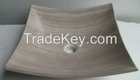 Sepergine marble vessel sinks