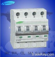 DC1000V 63A DC Circuit breaker for solar switch has passed IEC, TUV