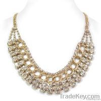 Strass Rhinestone Fashion Jewelry Necklace