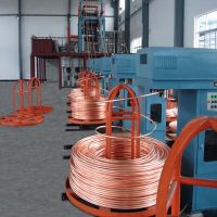 Copper rod continuous casting machine