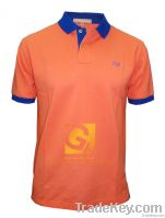 Men's solid polo shirt