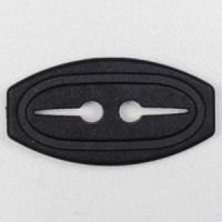 0350925 TWO HOLES TPU SEWING CORDEND (FOR 2.5MM CORD)