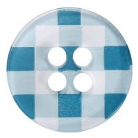 0250044 PLAID SEWING BUTTON