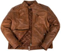 Pure Leather Men's brown Jacket