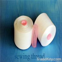 raw white ring twist sewing thread