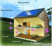 home off-grid solar energy system