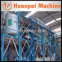 50 ton maize flour making machine/corn machine, low price flour mill plant